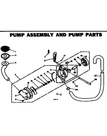 Pump assembly and pump parts
