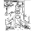 Kenmore 1106402700 machine sub-assembly diagram