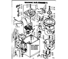 Kenmore 1106404400 machine sub-assembly diagram