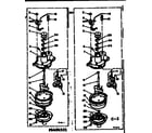 Kenmore 1106405501 pump assembly diagram