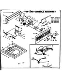 Top and console assembly