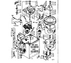 Kenmore 1106405701 machine sub-assembly diagram