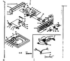 Kenmore 1106404751 top and console assembly diagram