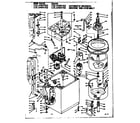 Kenmore 1106405752 machine sub assembly diagram