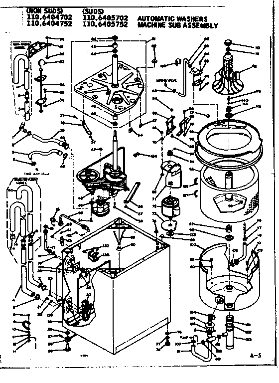 Machine sub assembly