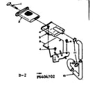 Kenmore 1106405752 filter assembly diagram