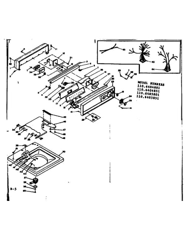 Top and console assembly
