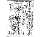 Kenmore 1106405951 machine sub-assembly diagram