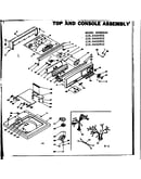 Top and console assembly
