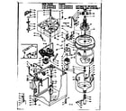 Kenmore 1106404953 machine sub assembly diagram