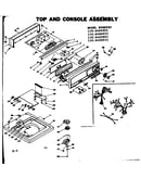 Top and console assembly