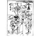 Kenmore 1106404904 machine sub-assembly diagram