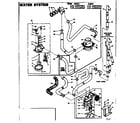 Kenmore 1106405904 water system diagram