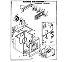 Kenmore 1106407400 machine sub-assembly diagram