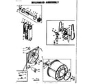 Kenmore 1106407500 bulkhead assembly diagram