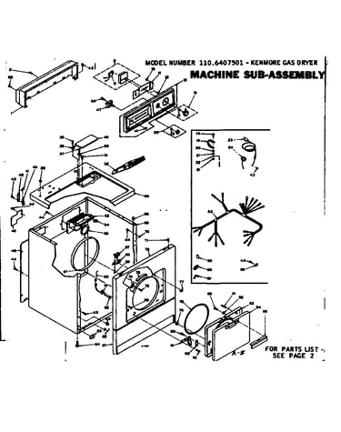 Machine sub-assembly