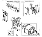 Kenmore 1106407501 bulkhead assembly diagram