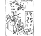 Kenmore 1106407502 machine sub-assembly diagram