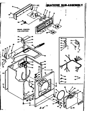 Machine sub-assembly