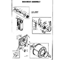 Kenmore 1106407502 buckhead assembly diagram
