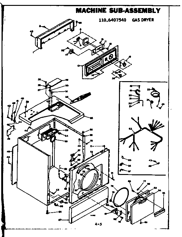 Macine sub-assembly