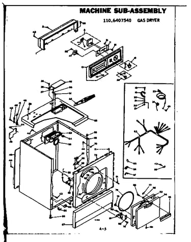 Macine sub-assembly