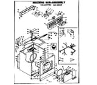 Kenmore 1106407700 machine sub-assembly diagram