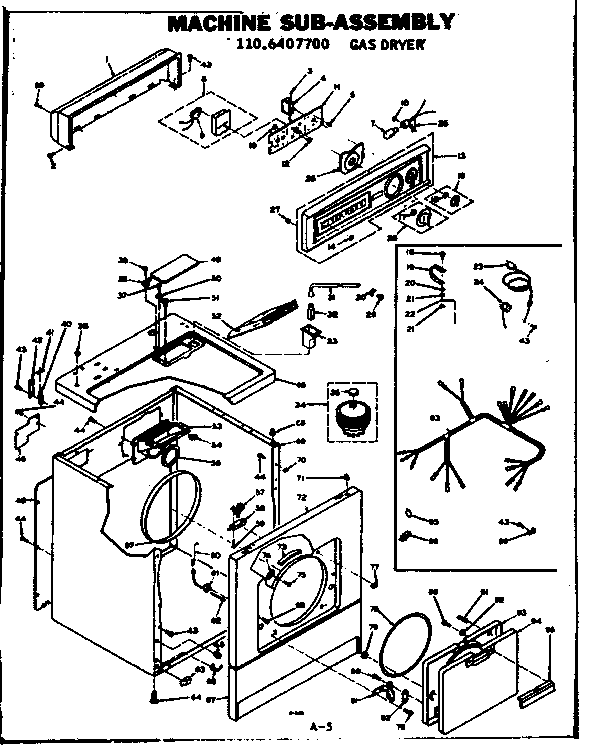 Machine sub-assembly