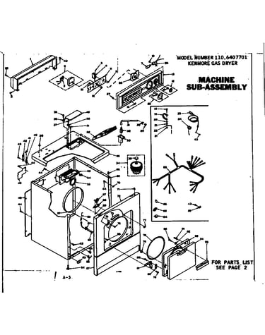 Machine sub-assembly