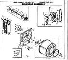 Kenmore 1106407701 bulkhead assembly diagram