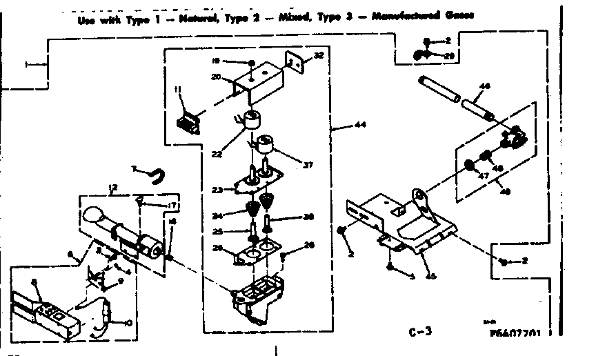 White rodgers burner assembly