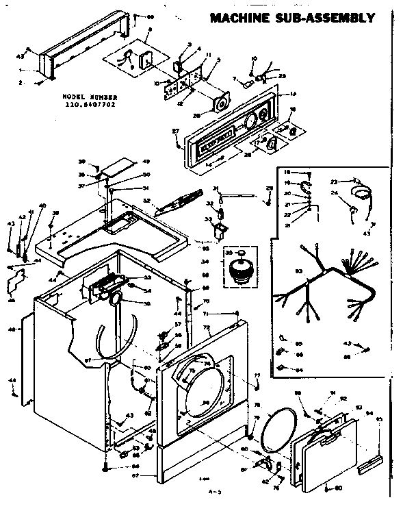 Machine sub-assembly