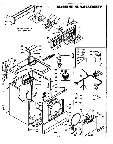Machine sub-assembly