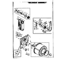 Kenmore 1106407702 bulkhead assembly diagram
