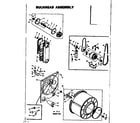Kenmore 1106407740 bulkhead assembly diagram