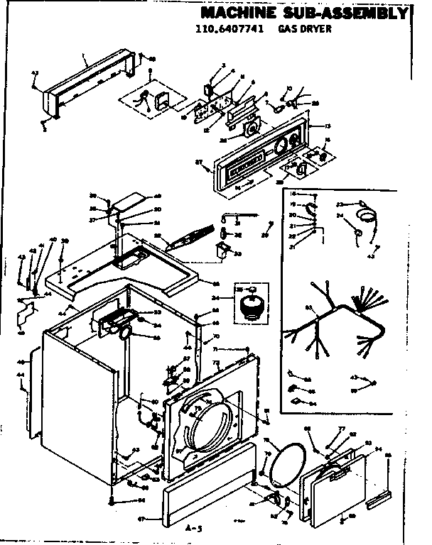 Machine sub-assembly