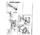 Kenmore 1106407741 bulkhead assembly diagram