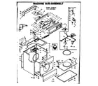 Kenmore 1106407800 machine sub-assembly diagram