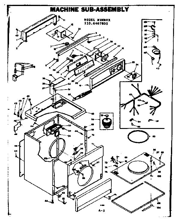 Machine sub-assembly