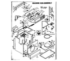 Kenmore 1106407801 machine sub-assembly diagram