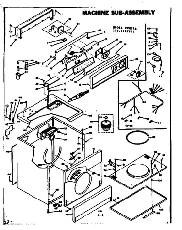 Machine sub-assembly