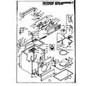 Kenmore 1106407840 machine sub-assembly diagram
