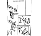 Kenmore 1106407840 bulkhead assembly diagram