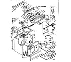 Kenmore 1106407900 machine sub-assembly diagram