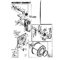 Kenmore 1106407900 bulkhead assembly diagram
