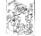 Kenmore 1106407901 machine sub-assembly diagram