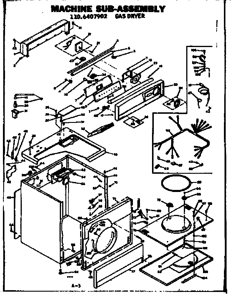 Machine sub-assembly