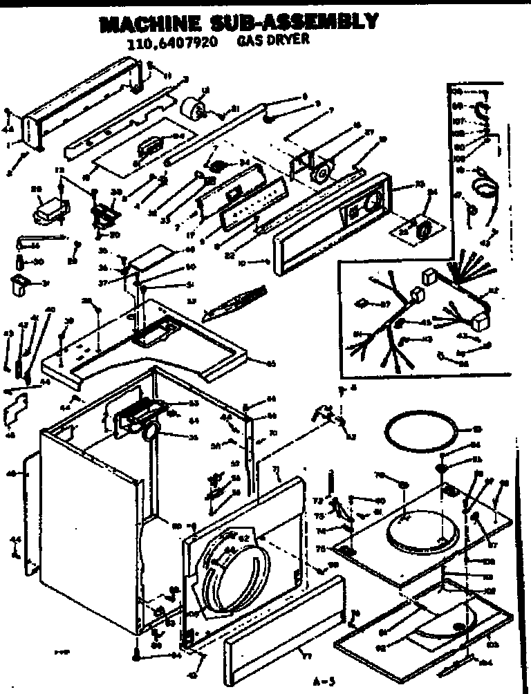 Machine sub-assembly