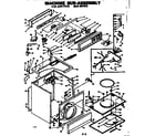 Kenmore 1106407922 machine sub-assembly diagram