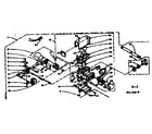 Kenmore 1106407922 burner assembly - alternate diagram